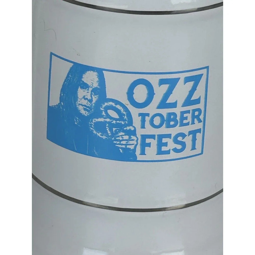 Ozzy Osbourne 2025 Ozz Tober Fest Beer Stein Oktoberfest Flying Saucer Very Rare